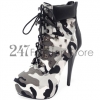 CAITLYN-46-BK-140- Liliana Wholesale Women Booties